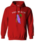 Front Good Vibe Summer Palm Graphic Til Death Cool Bones Surf Society Sweatshirt Hoodie