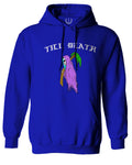 Front Good Vibe Summer Palm Graphic Til Death Cool Bones Surf Society Sweatshirt Hoodie