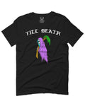 Front Good Vibe Summer Palm Graphic Til Death Cool Bones Surf Society For men T Shirt