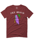 Front Good Vibe Summer Palm Graphic Til Death Cool Bones Surf Society For men T Shirt