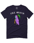 Front Good Vibe Summer Palm Graphic Til Death Cool Bones Surf Society For men T Shirt