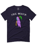 Front Good Vibe Summer Palm Graphic Til Death Cool Bones Surf Society For men T Shirt