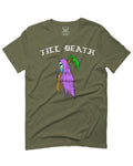 Front Good Vibe Summer Palm Graphic Til Death Cool Bones Surf Society For men T Shirt
