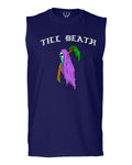 Front Good Vibe Summer Palm Graphic Til Death Cool Bones Surf Society men Muscle Tank Top sleeveless t shirt
