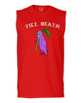 Front Good Vibe Summer Palm Graphic Til Death Cool Bones Surf Society men Muscle Tank Top sleeveless t shirt