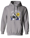 Front Shark Summer Vibe Cool Graphic Surf Till Death Society Sweatshirt Hoodie