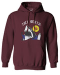 Front Shark Summer Vibe Cool Graphic Surf Till Death Society Sweatshirt Hoodie