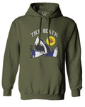 Front Shark Summer Vibe Cool Graphic Surf Till Death Society Sweatshirt Hoodie