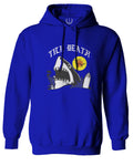 Front Shark Summer Vibe Cool Graphic Surf Till Death Society Sweatshirt Hoodie