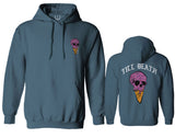 Candy Ice Cream Skull Summer Cool Graphic Till Death Obei Society Sweatshirt Hoodie