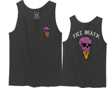 Candy Ice Cream Skull Summer Cool Graphic Till Death Obei Society men's Tank Top