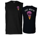 Candy Ice Cream Skull Summer Cool Graphic Till Death Obei Society men Muscle Tank Top sleeveless t shirt