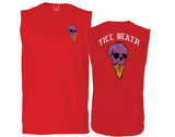 Candy Ice Cream Skull Summer Cool Graphic Till Death Obei Society men Muscle Tank Top sleeveless t shirt