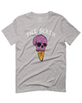 Good Vibe chill Till Death ice Cream Skull Bones Graphic obei Society For men T Shirt