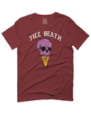 Good Vibe chill Till Death ice Cream Skull Bones Graphic obei Society For men T Shirt