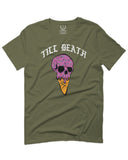 Good Vibe chill Till Death ice Cream Skull Bones Graphic obei Society For men T Shirt