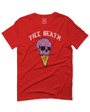 Good Vibe chill Till Death ice Cream Skull Bones Graphic obei Society For men T Shirt