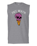 Good Vibe chill Till Death ice Cream Skull Bones Graphic obei Society men Muscle Tank Top sleeveless t shirt
