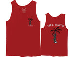 Summer Cool Graphic Palm Puma Tattoo Good Vibe Till Death Obei Society men's Tank Top