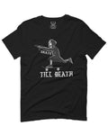 VICES AND VIRTUES Skateboarding OR DIE Skull Skate Gun Till Death For men T Shirt
