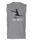 VICES AND VIRTUES Skateboarding OR DIE Skull Skate Gun Till Death men Muscle Tank Top sleeveless t shirt
