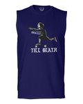 VICES AND VIRTUES Skateboarding OR DIE Skull Skate Gun Till Death men Muscle Tank Top sleeveless t shirt