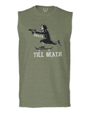 VICES AND VIRTUES Skateboarding OR DIE Skull Skate Gun Till Death men Muscle Tank Top sleeveless t shirt