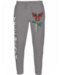 Till Death Flower Skull PRIMITIVES Butterfly Good Vibe VOLCON Jogger For men Sweatpant