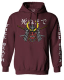 Till Death Vintage Japan Japanesse Warrior Vibes Graphic Aesthetics Sweatshirt Hoodie