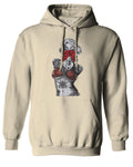 Marilyn Monroe Gangster Cool Graphic Hipster Red Roses Summer Sweatshirt Hoodie