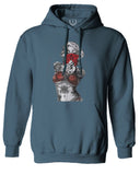 Marilyn Monroe Gangster Cool Graphic Hipster Red Roses Summer Sweatshirt Hoodie