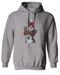 Marilyn Monroe Gangster Cool Graphic Hipster Red Roses Summer Sweatshirt Hoodie