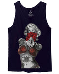Marilyn Monroe Gangster Cool Graphic Hipster Red Roses Summer men's Tank Top