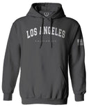 Los Angeles California Cali LA Retro Fonts Sweatshirt Hoodie