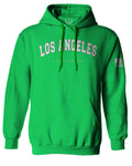 Los Angeles California Cali LA Retro Fonts Sweatshirt Hoodie