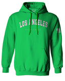 Los Angeles California Cali LA Retro Fonts Sweatshirt Hoodie