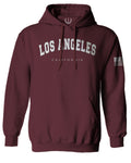 Los Angeles California Cali LA Retro Fonts Sweatshirt Hoodie