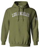 Los Angeles California Cali LA Retro Fonts Sweatshirt Hoodie