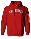 Los Angeles California Cali LA Retro Fonts Sweatshirt Hoodie