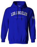 Los Angeles California Cali LA Retro Fonts Sweatshirt Hoodie