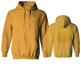 Front and Back Vintage Retro Palm Trees Beach Sunset Tropical Summer Vacation Sweatshirt Hoodie
