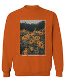 Aesthetic Cute Floral Sunflower Botanical Print Graphic Fashion men's Crewneck Sweatshirt