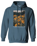 Aesthetic Cute Floral Sunflower Botanical Print Graphic Fashion Sweatshirt Hoodie