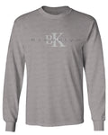 BK Brooklyn Street WEAR NYC New York Cool Fonts mens Long sleeve t shirt