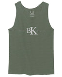 BK Brooklyn Street WEAR NYC New York Cool Fonts men's Tank Top