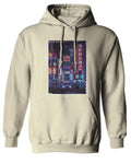 Aesthetic Japanese City Vaporwave Art Cyberpunk Retro Street wear Sweatshirt Hoodie