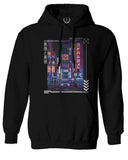 Aesthetic Japanese City Vaporwave Art Cyberpunk Retro Street wear Sweatshirt Hoodie
