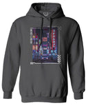 Aesthetic Japanese City Vaporwave Art Cyberpunk Retro Street wear Sweatshirt Hoodie