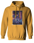 Aesthetic Japanese City Vaporwave Art Cyberpunk Retro Street wear Sweatshirt Hoodie