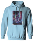 Aesthetic Japanese City Vaporwave Art Cyberpunk Retro Street wear Sweatshirt Hoodie